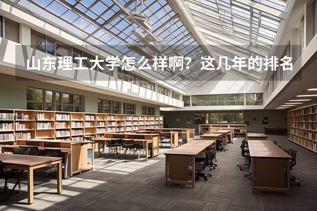 山东理工大学怎么样啊？这几年的排名好吗？