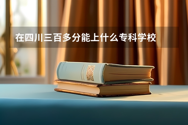在四川三百多分能上什么专科学校