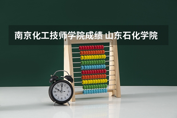 南京化工技师学院成绩 山东石化学院分数线