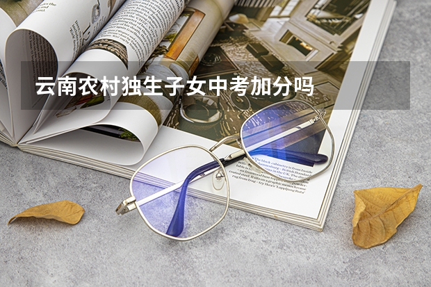 云南农村独生子女中考加分吗