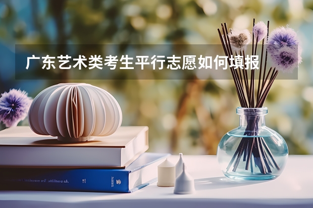 广东艺术类考生平行志愿如何填报