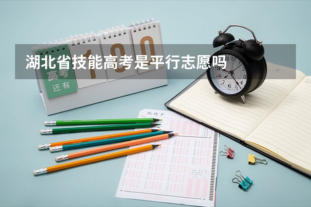湖北省技能高考是平行志愿吗