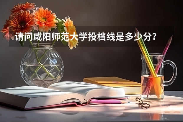 请问咸阳师范大学投档线是多少分？