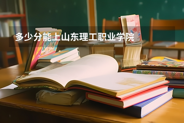 多少分能上山东理工职业学院