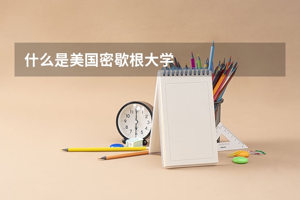 什么是美国密歇根大学