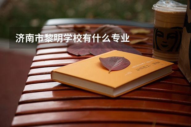 济南市黎明学校有什么专业