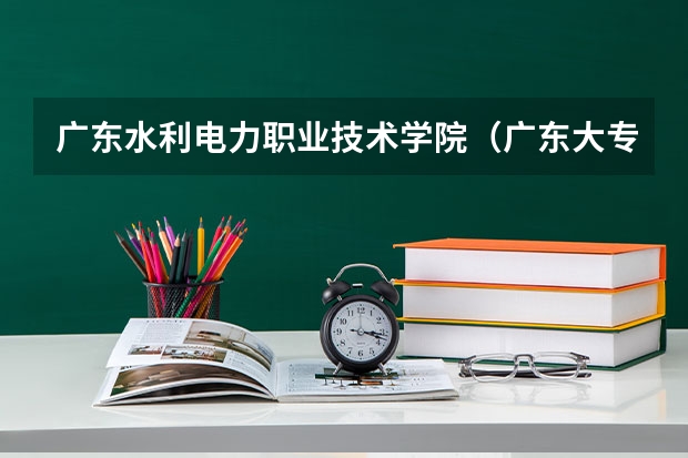 广东水利电力职业技术学院（广东大专学校分数线）
