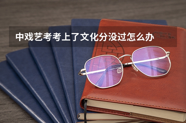 中戏艺考考上了文化分没过怎么办