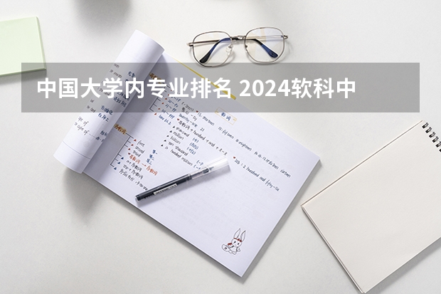 中国大学内专业排名 2024软科中国大学专业排名公布 2024年中国大学学科排行榜一览