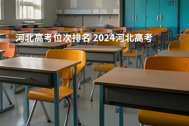 河北高考位次排名 2024河北高考各大学录取分数线及位次汇总 最低分公布