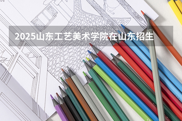 2025山东工艺美术学院在山东招生计划预测