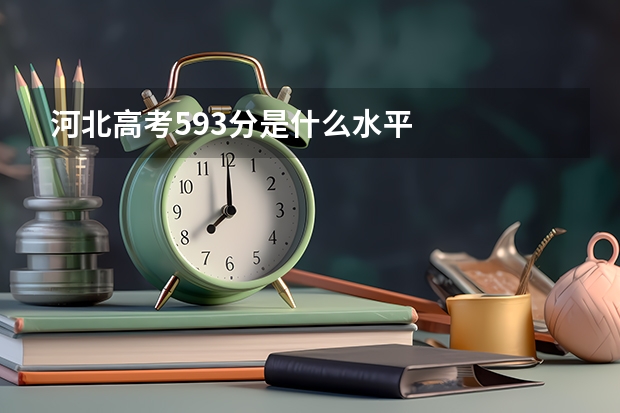 河北高考593分是什么水平