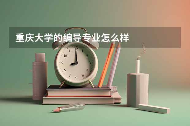重庆大学的编导专业怎么样