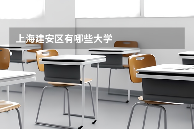 上海建安区有哪些大学