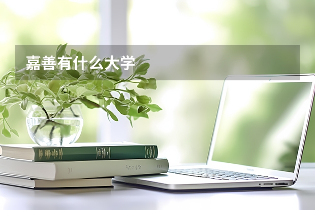 嘉善有什么大学