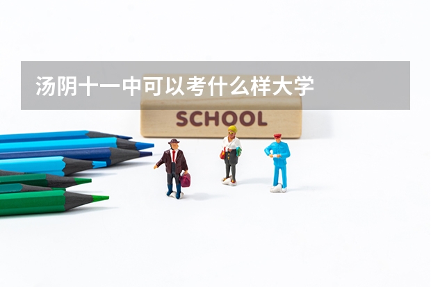 汤阴十一中可以考什么样大学