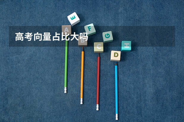 高考向量占比大吗