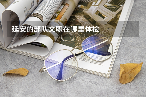 延安的部队文职在哪里体检