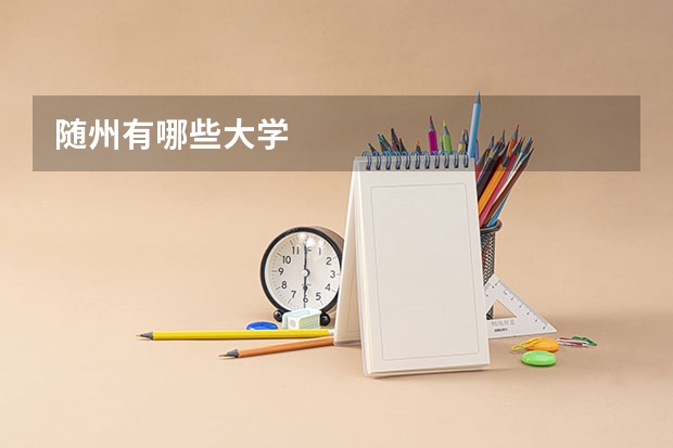 随州有哪些大学