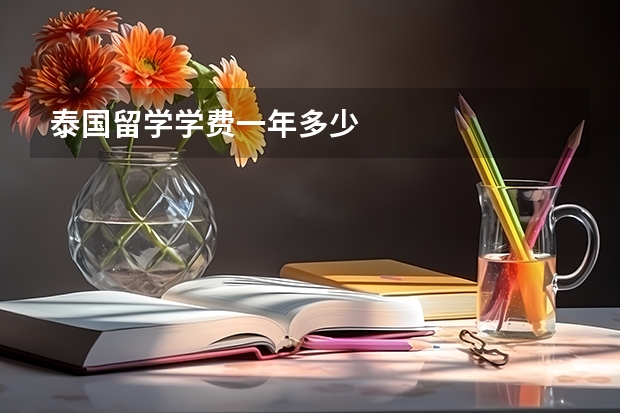 泰国留学学费一年多少