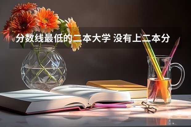 分数线最低的二本大学 没有上二本分数线能不能填二本的预科？