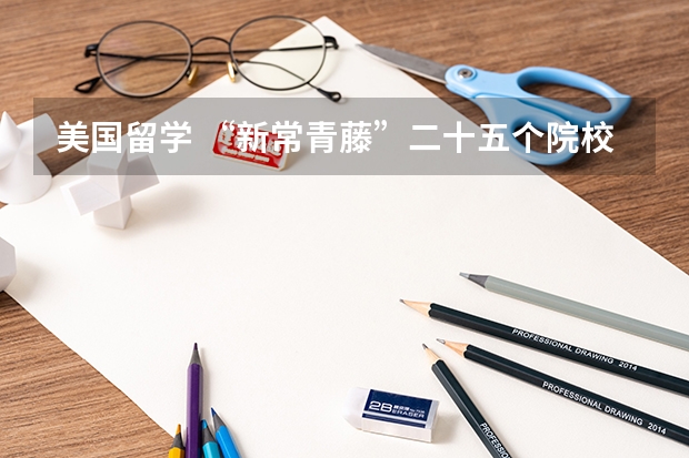 美国留学 “新常青藤”二十五个院校详解(美国常青藤八大名校)
