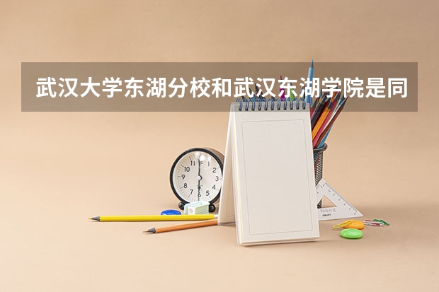 武汉大学东湖分校和武汉东湖学院是同一所学校吗？