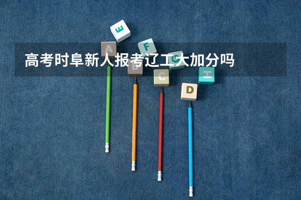高考时阜新人报考辽工大加分吗