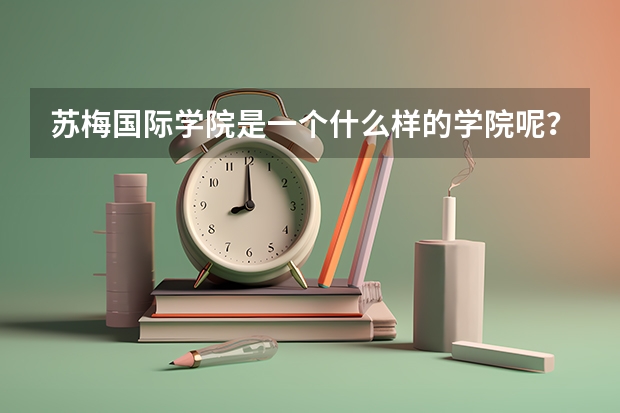 苏梅国际学院是一个什么样的学院呢？
