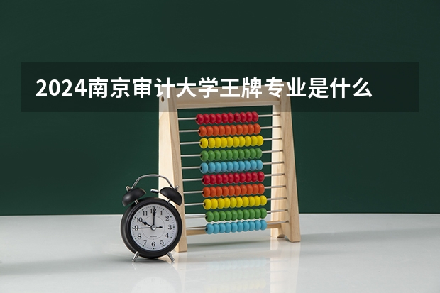 2024南京审计大学王牌专业是什么 哪些专业值得报考