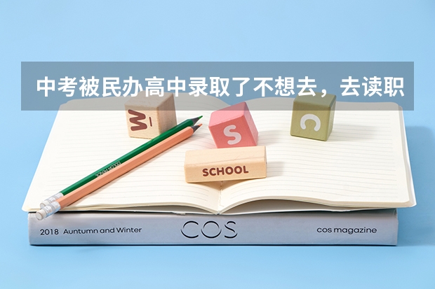 中考被民办高中录取了不想去，去读职业学校可以吗？