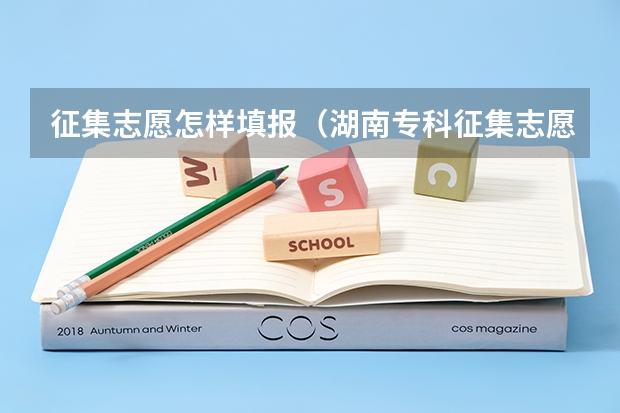 征集志愿怎样填报（湖南专科征集志愿可以报几个啊）
