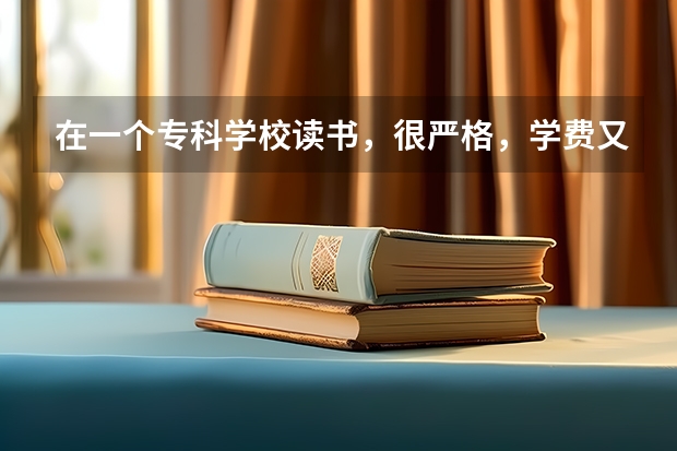 在一个专科学校读书，很严格，学费又贵，觉得自己没用，我应该怎样做呢？