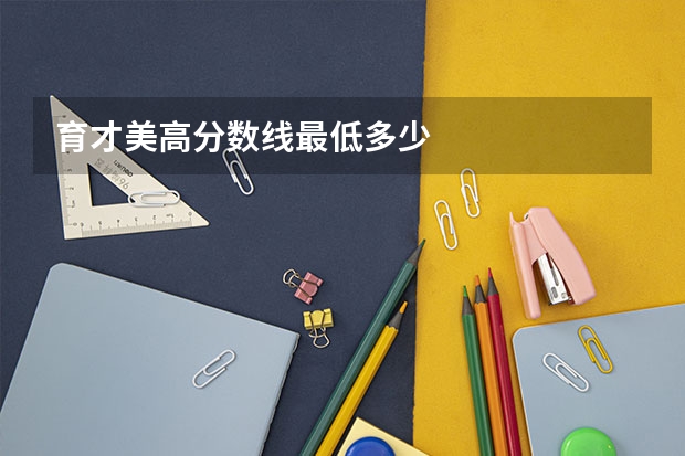 育才美高分数线最低多少