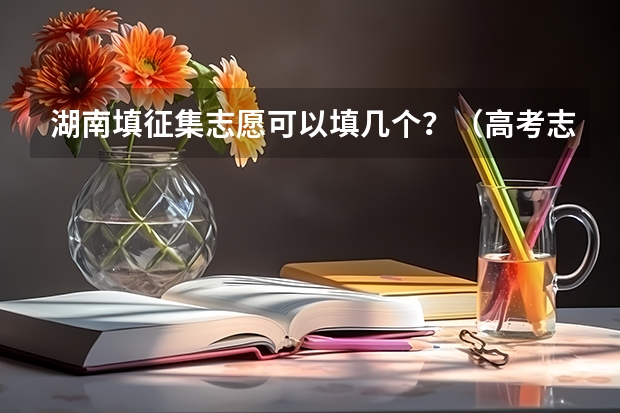 湖南填征集志愿可以填几个？（高考志愿最多可以填几个？）