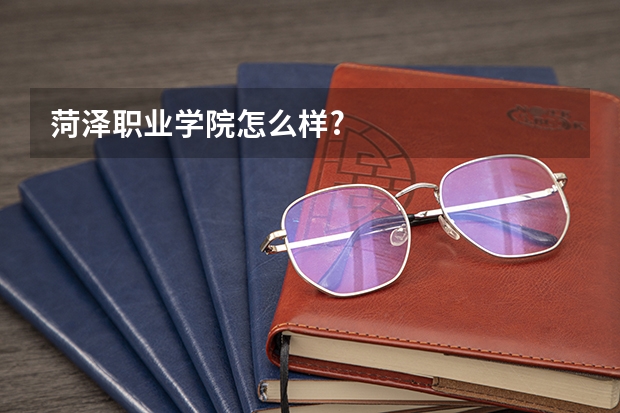 菏泽职业学院怎么样?